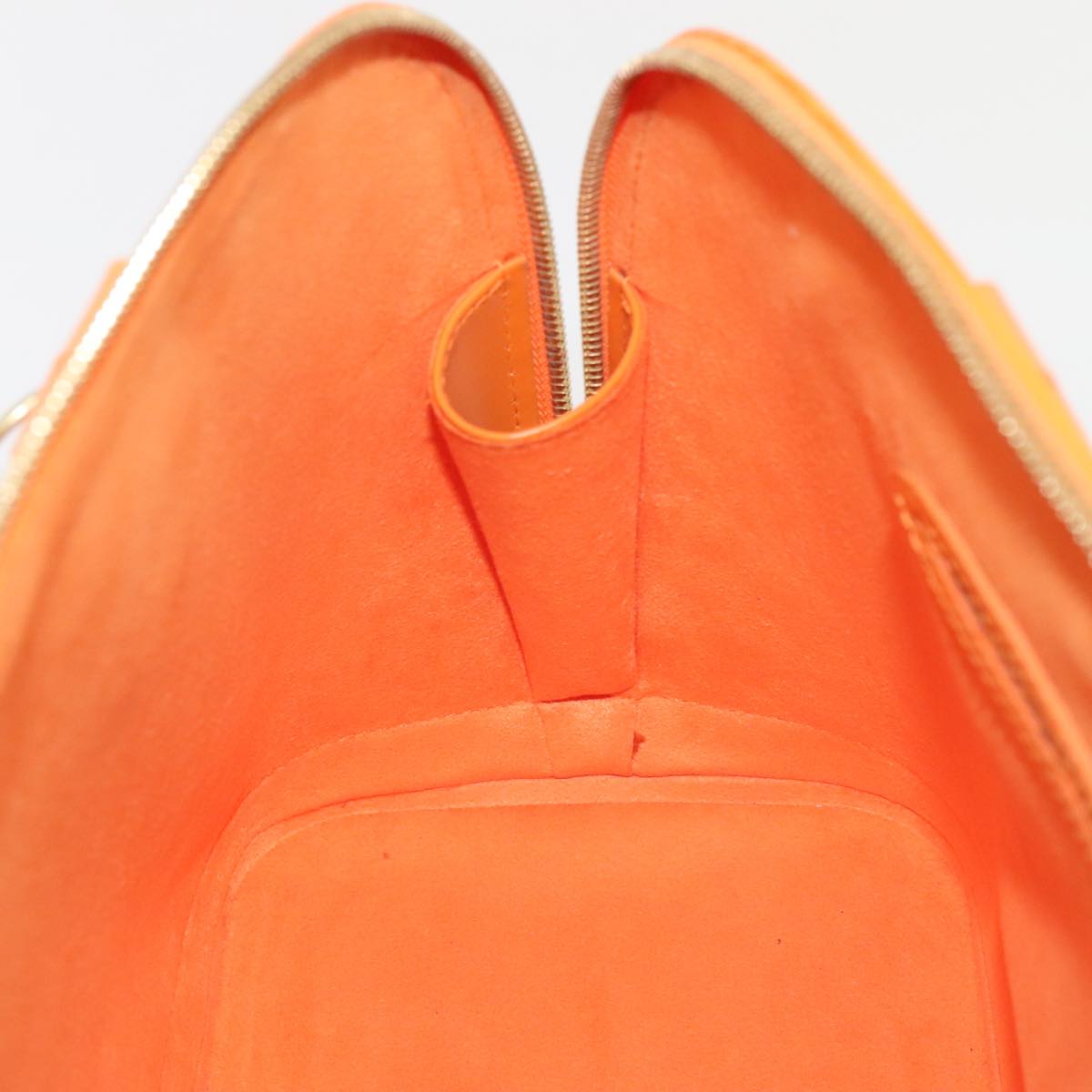 LOUIS VUITTON Epi Alma Hand Bag Orange Mandarin M5214H LV yk14740