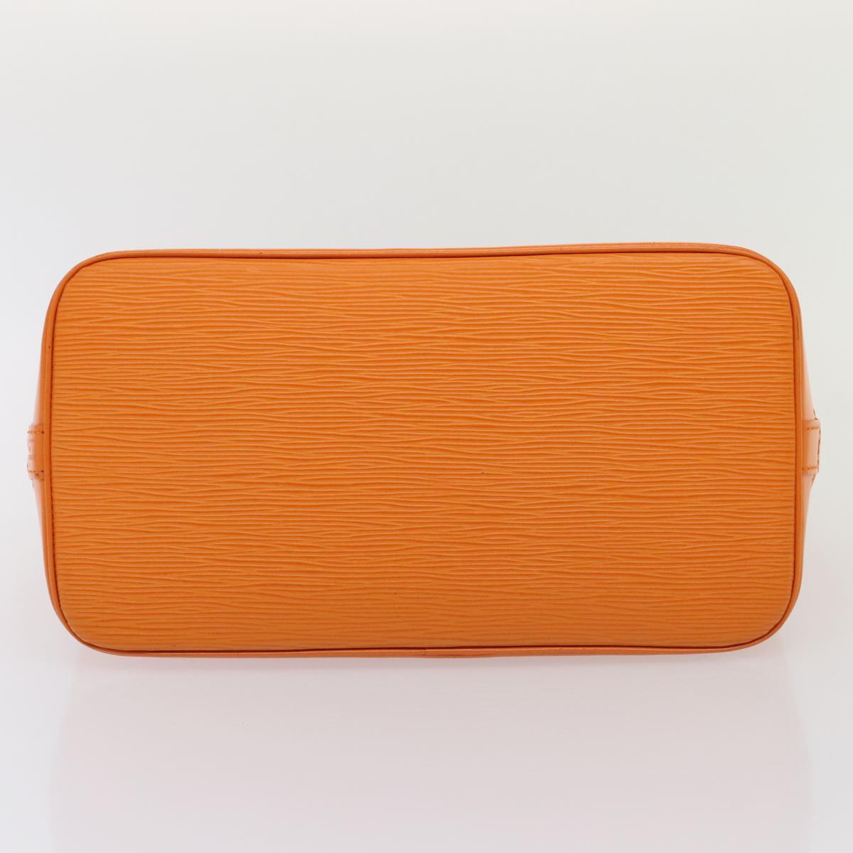 LOUIS VUITTON Epi Alma Hand Bag Orange Mandarin M5214H LV yk14740