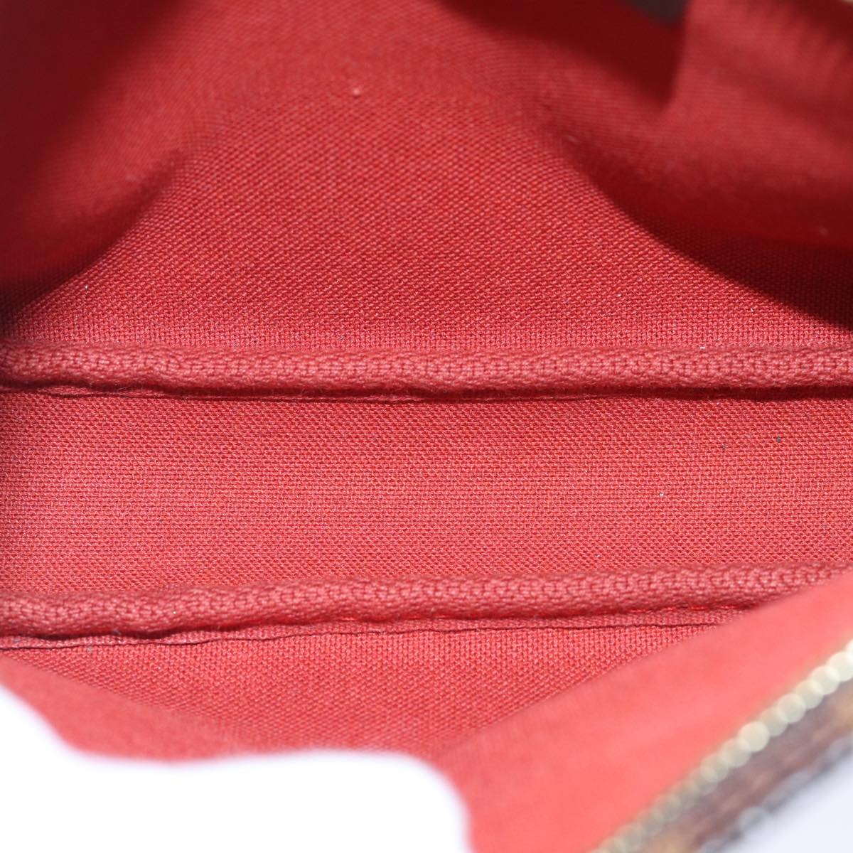 LOUIS VUITTON Damier Ebene Navona Accessory Pouch N51983 LV yk14752A