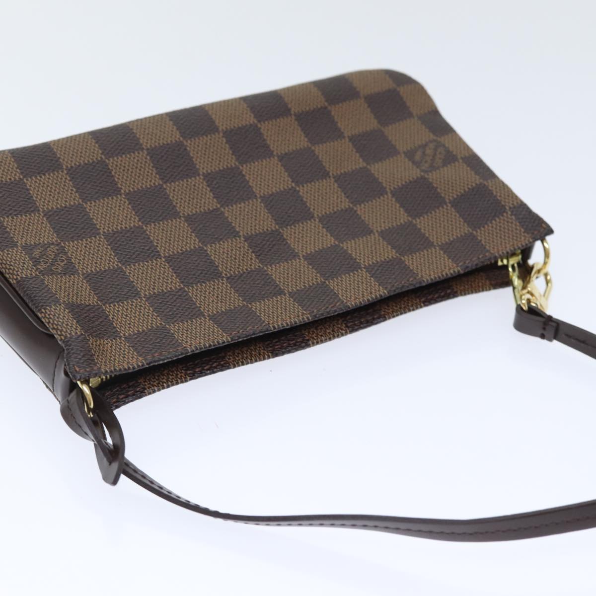 LOUIS VUITTON Damier Ebene Navona Accessory Pouch N51983 LV yk14752A