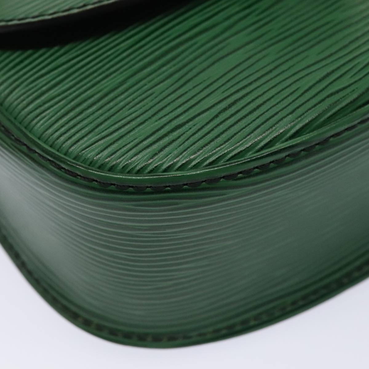 LOUIS VUITTON Epi Saint Cloud PM Shoulder Bag Green M52214 LV yk14753