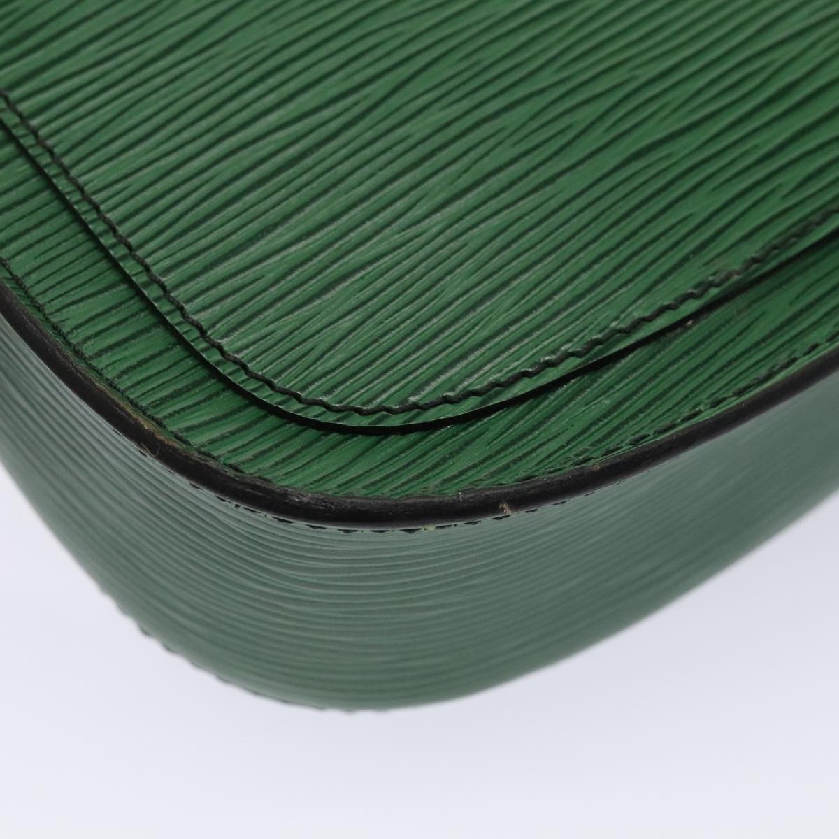 LOUIS VUITTON Epi Saint Cloud PM Shoulder Bag Green M52214 LV yk14753