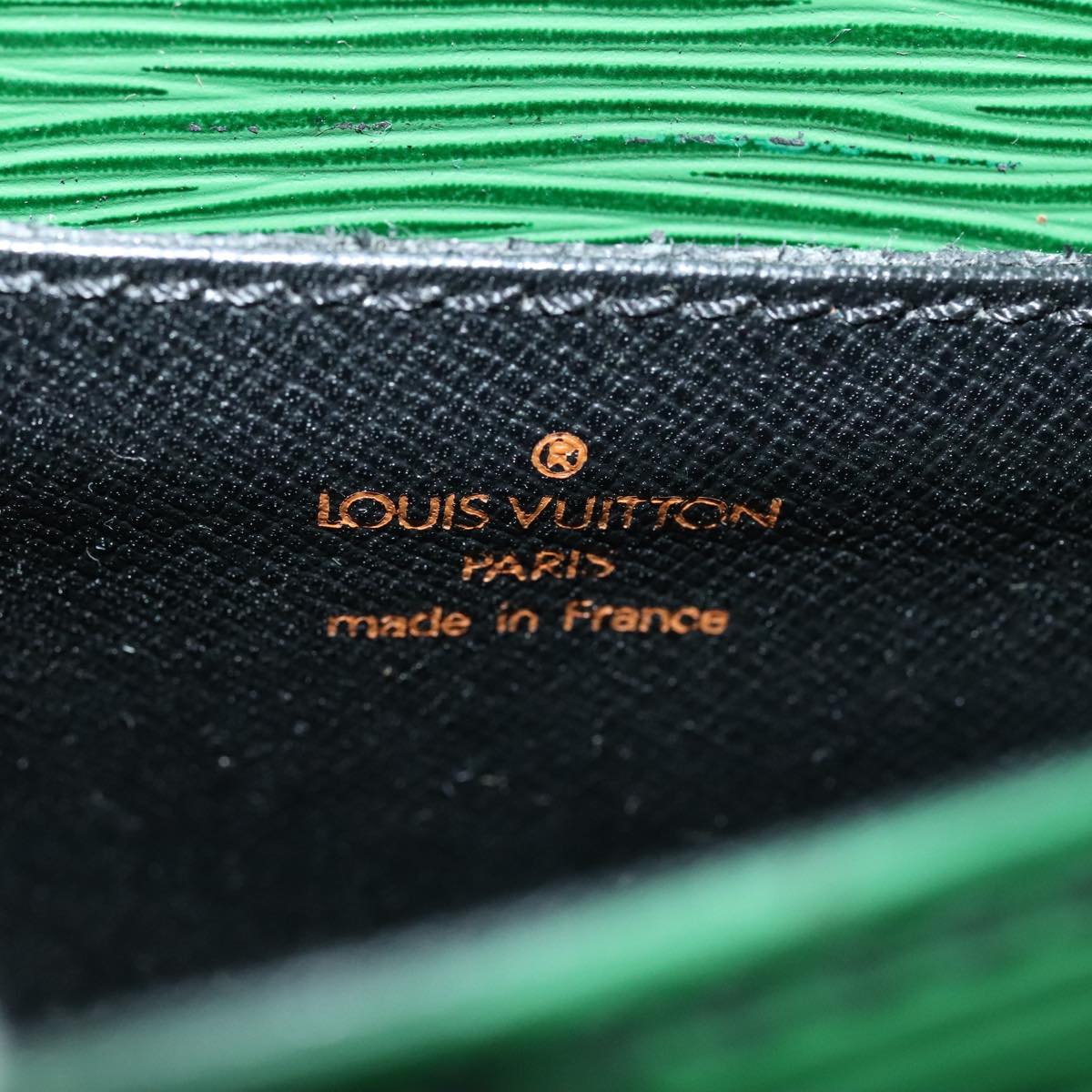 LOUIS VUITTON Epi Saint Cloud PM Shoulder Bag Green M52214 LV yk14753