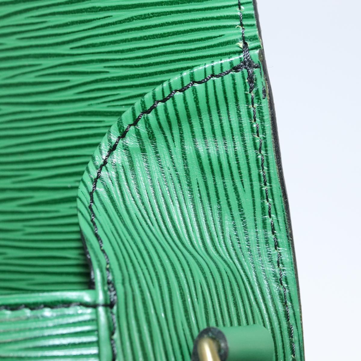 LOUIS VUITTON Epi Saint Cloud PM Shoulder Bag Green M52214 LV yk14753