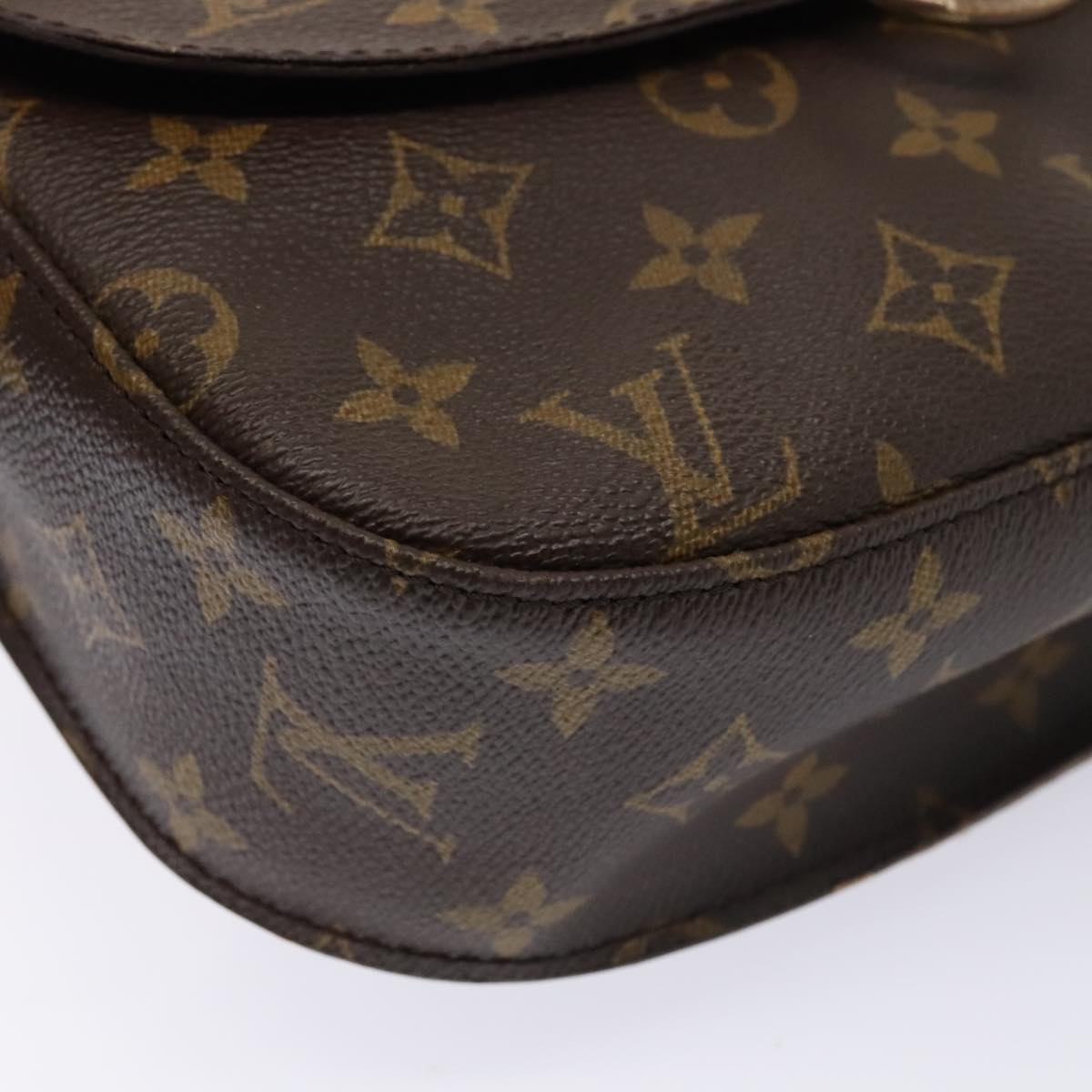 LOUIS VUITTON Monogram Saint Cloud GM Shoulder Bag M51242 LV yk14755
