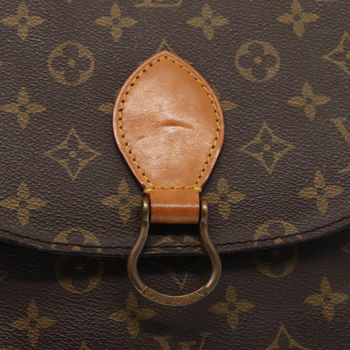 LOUIS VUITTON Monogram Saint Cloud GM Shoulder Bag M51242 LV yk14755