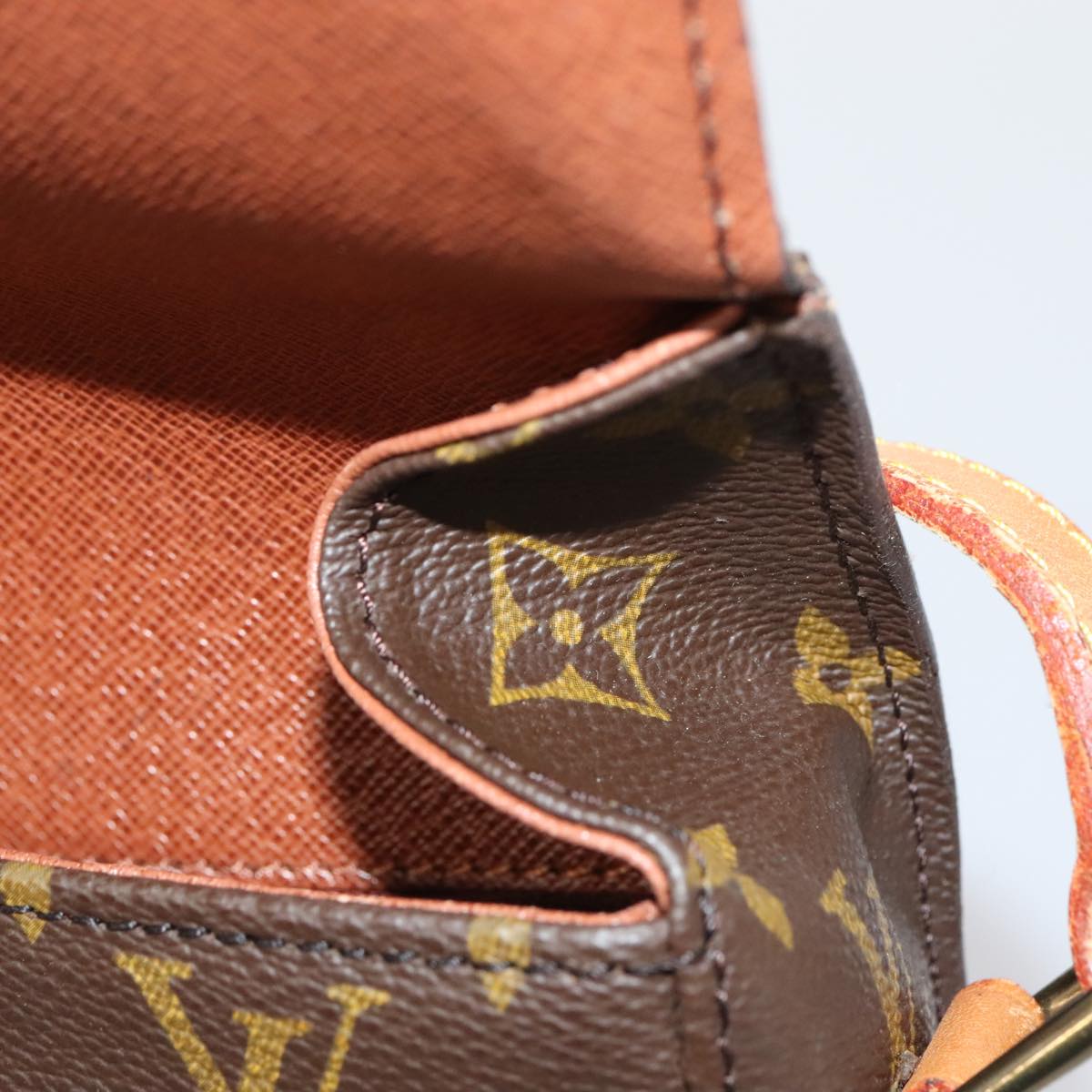 LOUIS VUITTON Monogram Saint Cloud GM Shoulder Bag M51242 LV yk14755