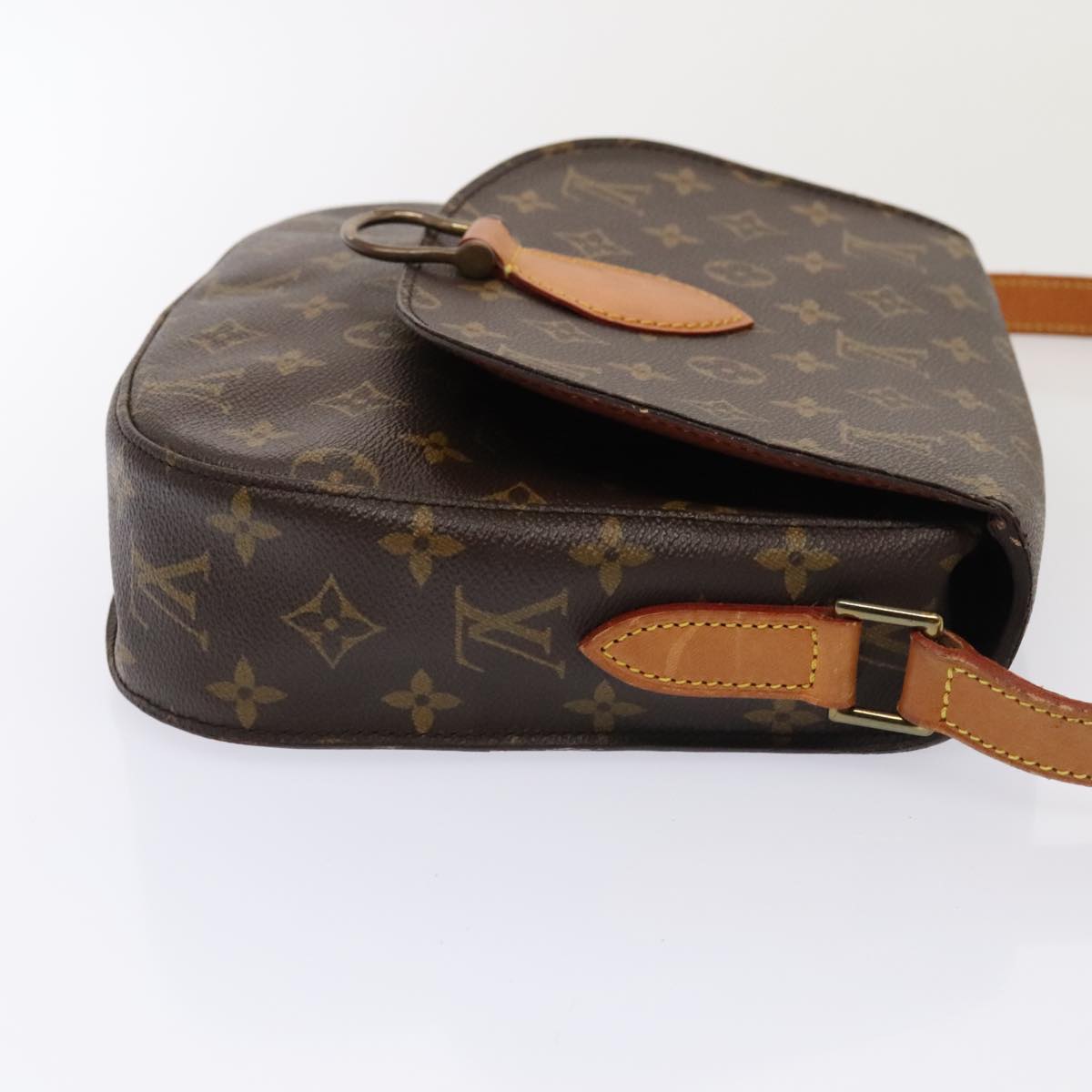 LOUIS VUITTON Monogram Saint Cloud GM Shoulder Bag M51242 LV yk14755
