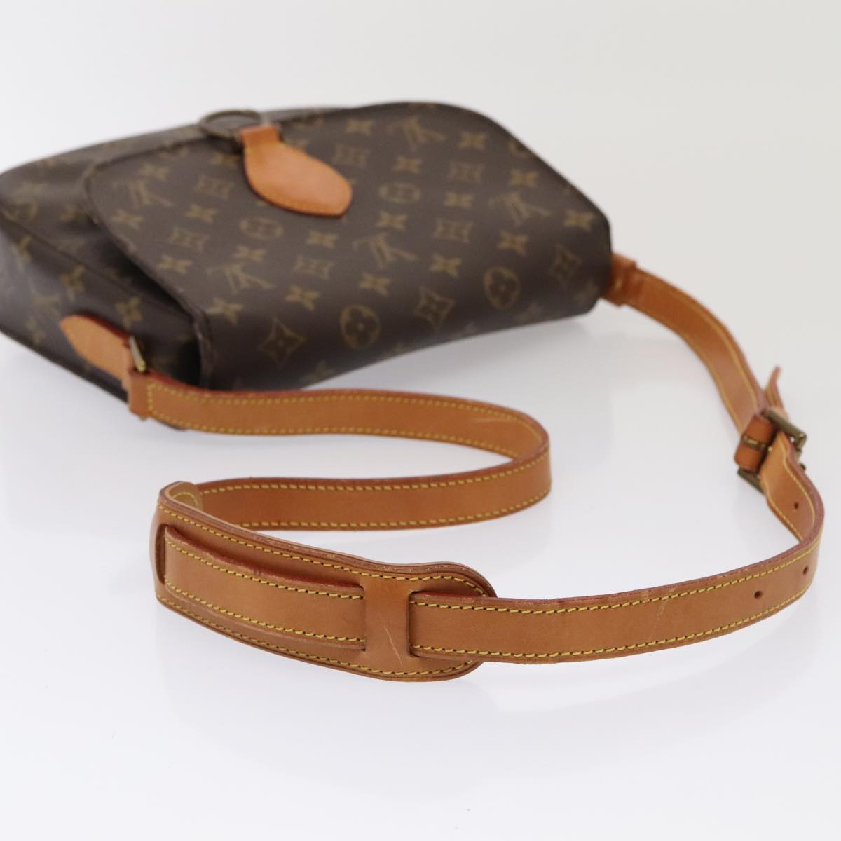 LOUIS VUITTON Monogram Saint Cloud GM Shoulder Bag M51242 LV yk14755