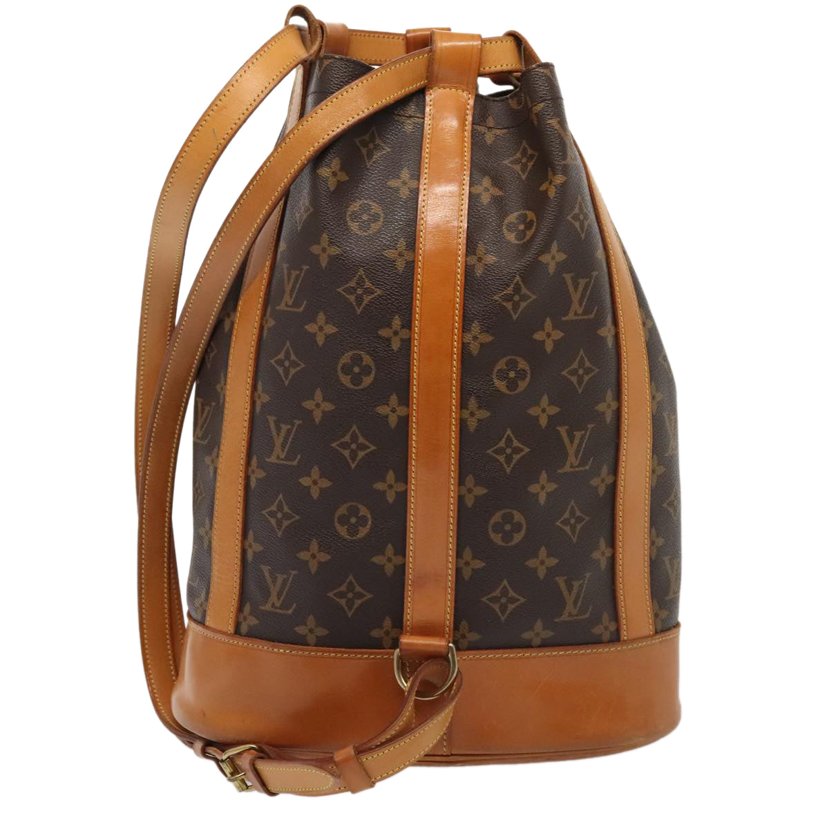 LOUIS VUITTON Monogram Randonnee PM Shoulder Bag M42243 LV yk14756