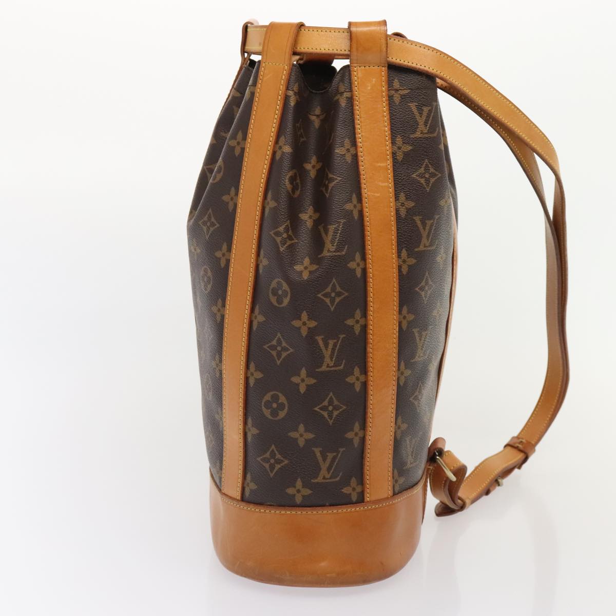 LOUIS VUITTON Monogram Randonnee PM Shoulder Bag M42243 LV yk14756