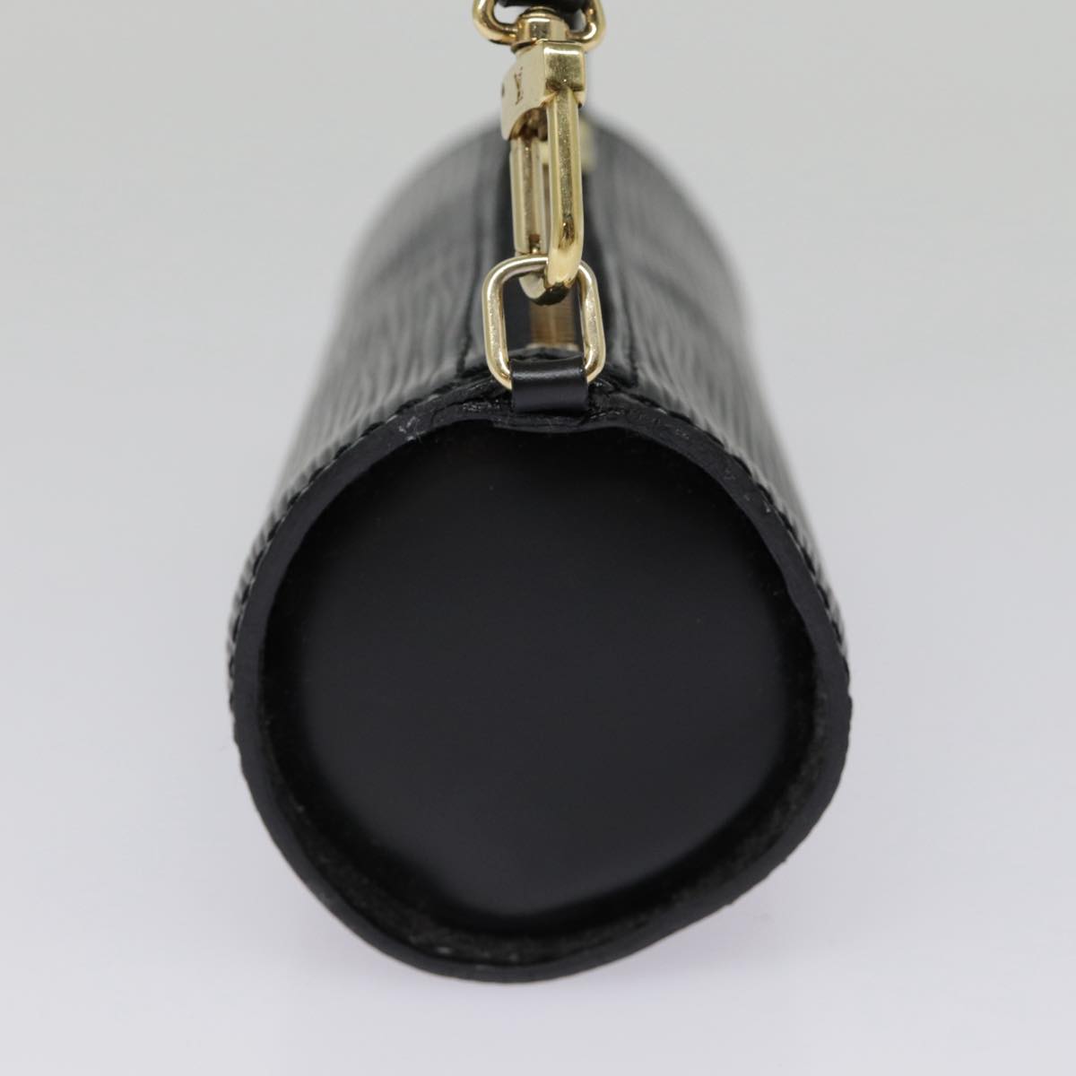 LOUIS VUITTON Epi Soufflot Pouch Black LV yk14760