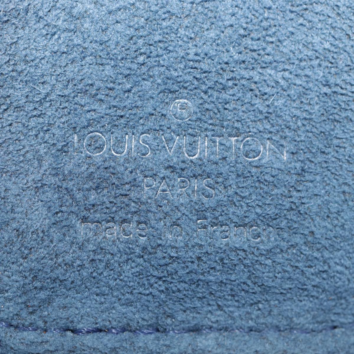 LOUIS VUITTON Epi Ecrin Bijou 8 Jewelry Box Blue M48215 LV yk14771