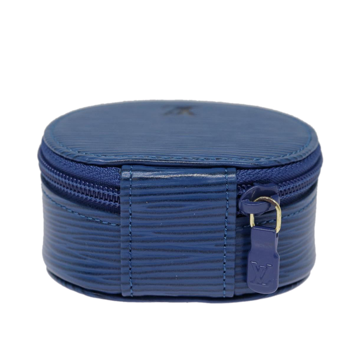 LOUIS VUITTON Epi Ecrin Bijou 8 Jewelry Box Blue M48215 LV yk14771