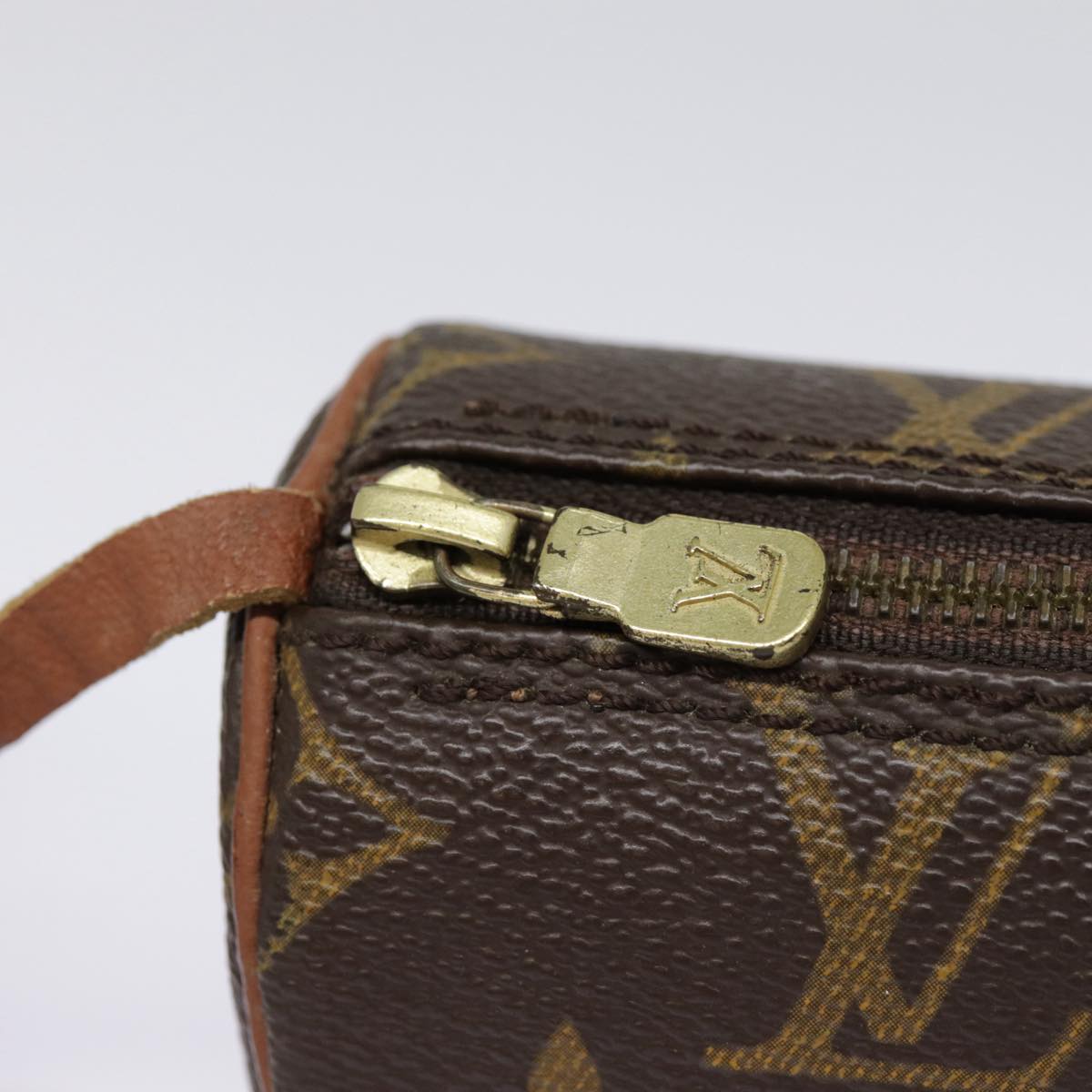 LOUIS VUITTON Monogram Papillon Pouch Vintage LV yk14772