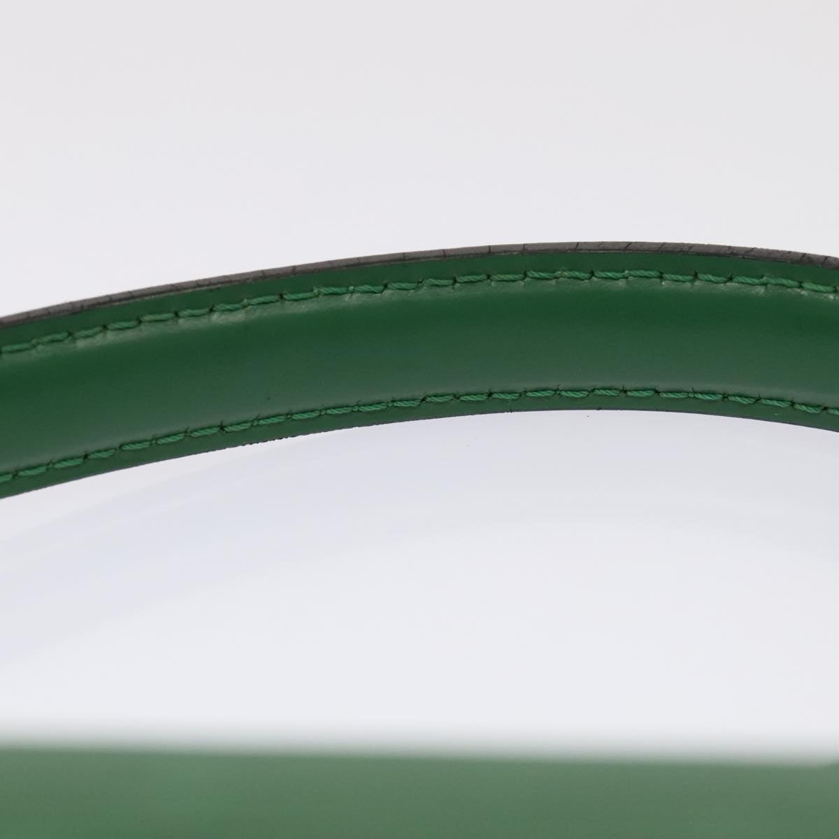 LOUIS VUITTON Epi Malesherbes Hand Bag Green M52374 LV yk14779
