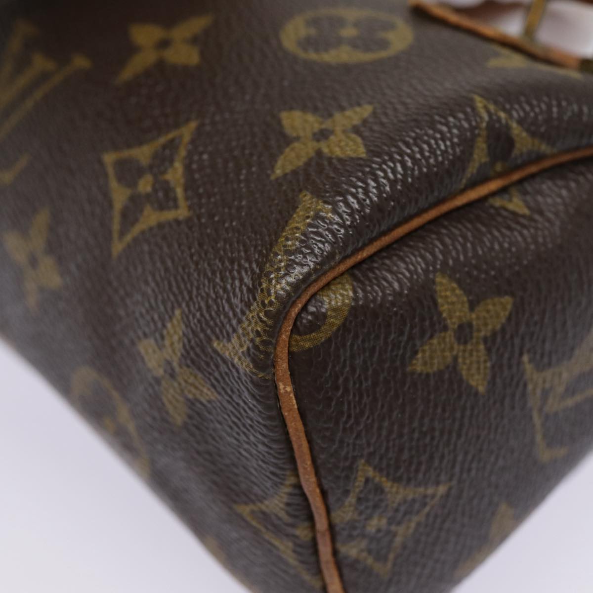 LOUIS VUITTON Monogram Mini Speedy Hand Bag Vintage M41534 LV yk14782