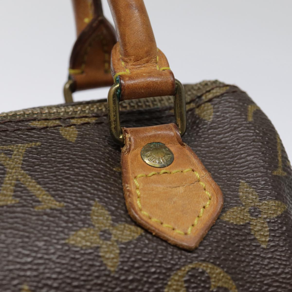 LOUIS VUITTON Monogram Mini Speedy Hand Bag Vintage M41534 LV yk14782