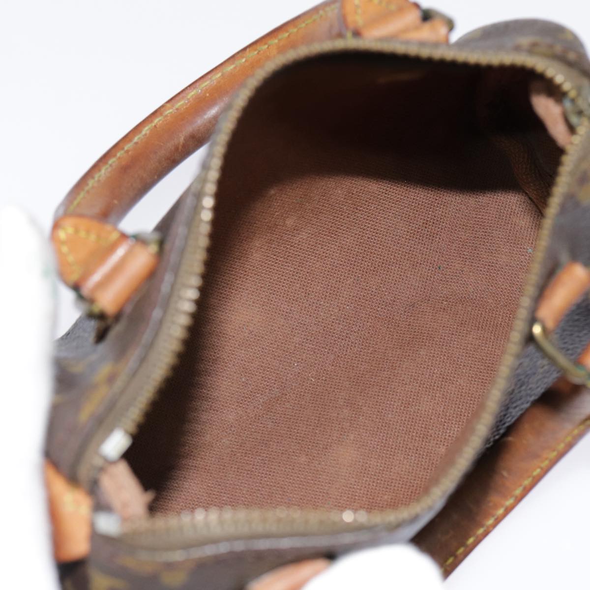 LOUIS VUITTON Monogram Mini Speedy Hand Bag Vintage M41534 LV yk14782