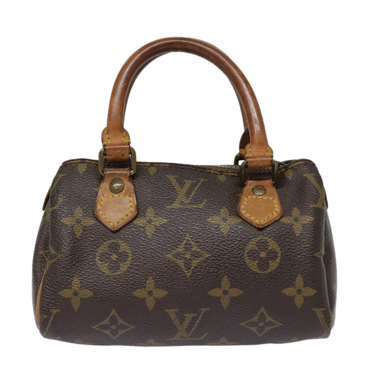 LOUIS VUITTON Monogram Mini Speedy Hand Bag Vintage M41534 LV yk14782