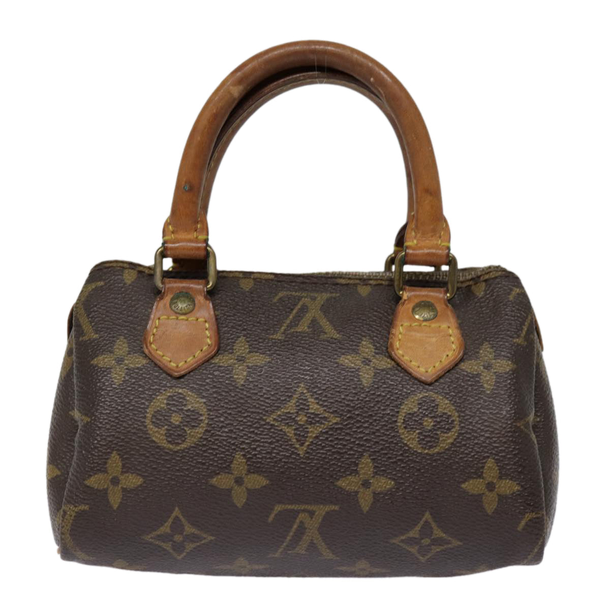 LOUIS VUITTON Monogram Mini Speedy Hand Bag Vintage M41534 LV yk14782