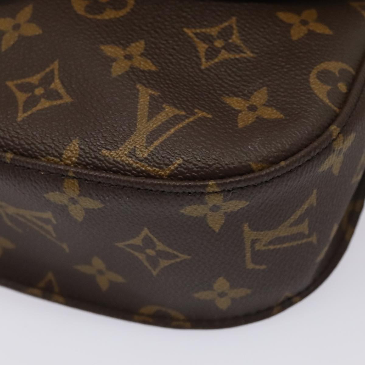 LOUIS VUITTON Monogram Saint Cloud GM Shoulder Bag M51242 LV yk14783