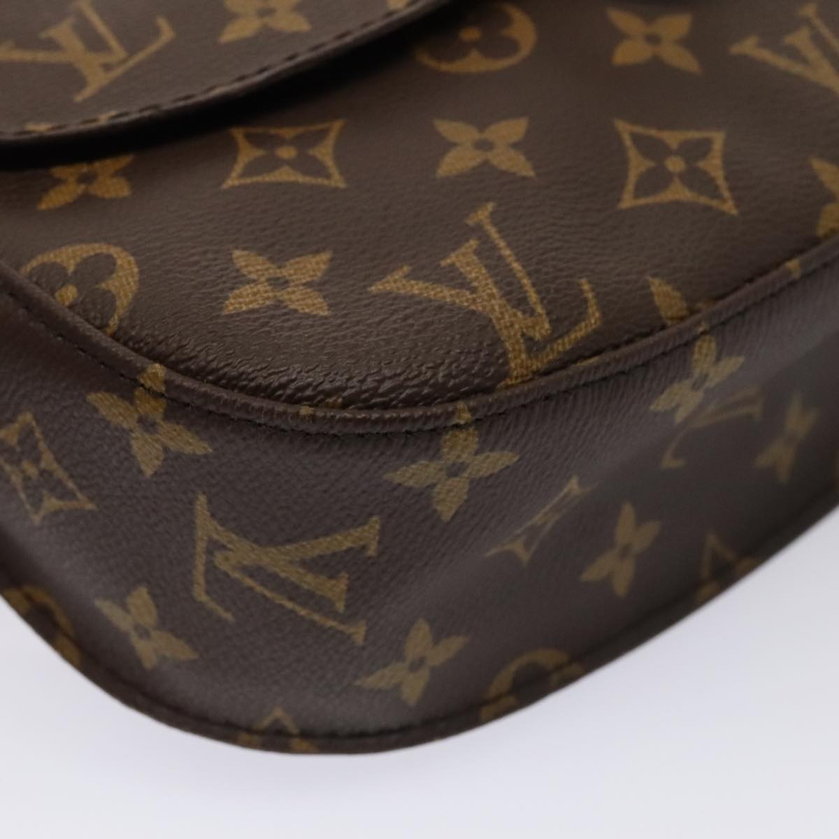 LOUIS VUITTON Monogram Saint Cloud GM Shoulder Bag M51242 LV yk14783