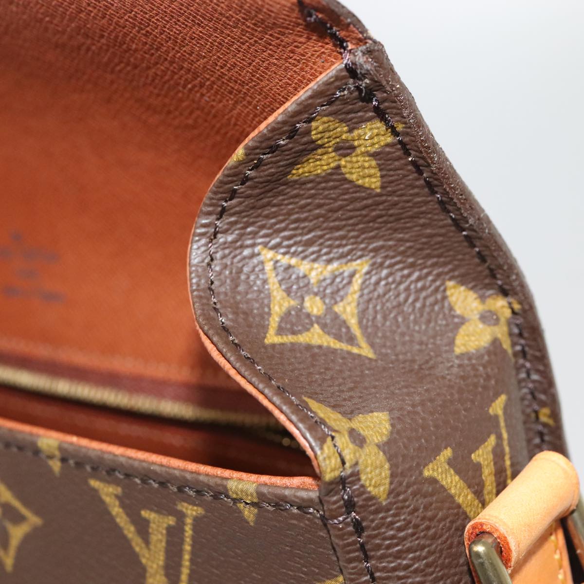 LOUIS VUITTON Monogram Saint Cloud GM Shoulder Bag M51242 LV yk14783
