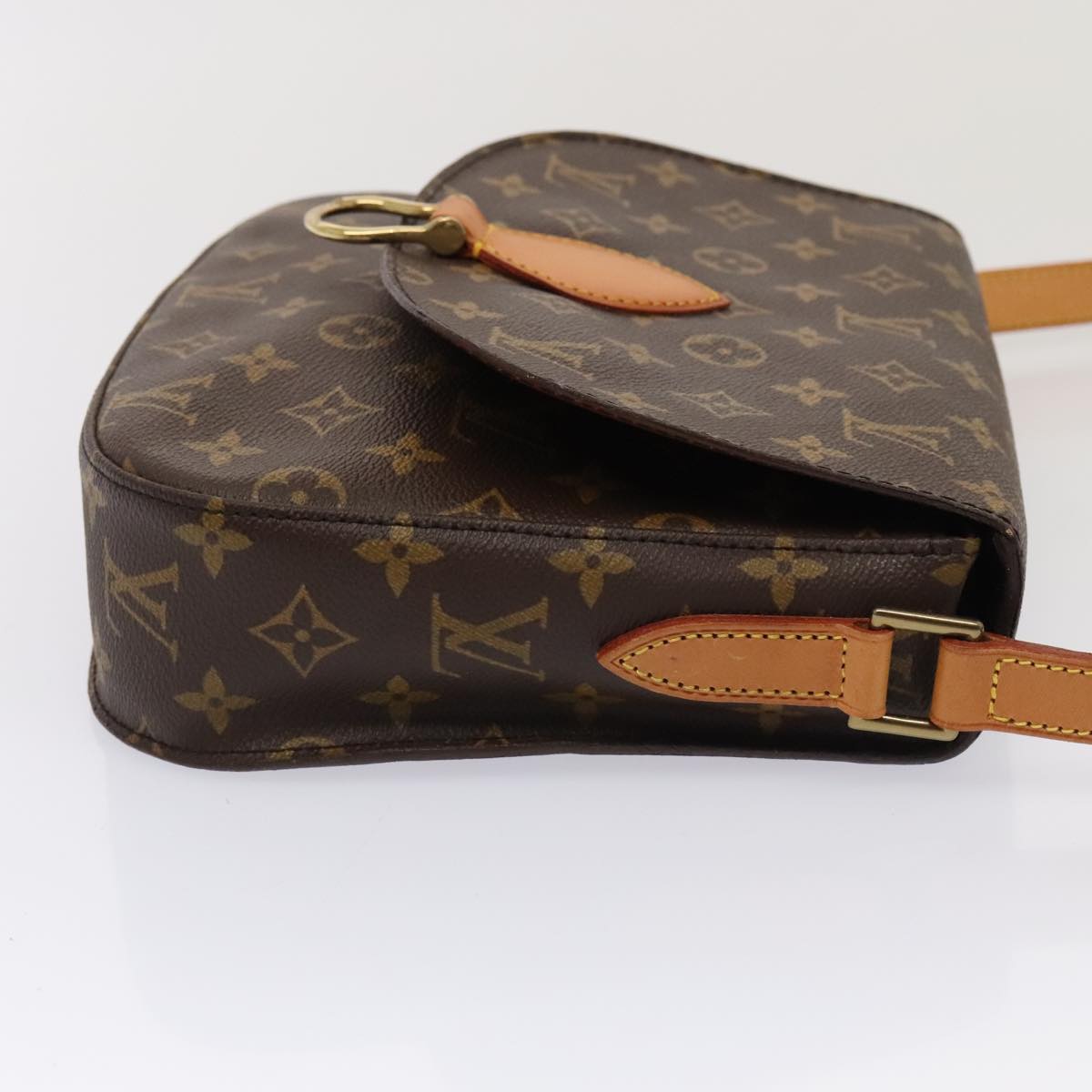 LOUIS VUITTON Monogram Saint Cloud GM Shoulder Bag M51242 LV yk14783