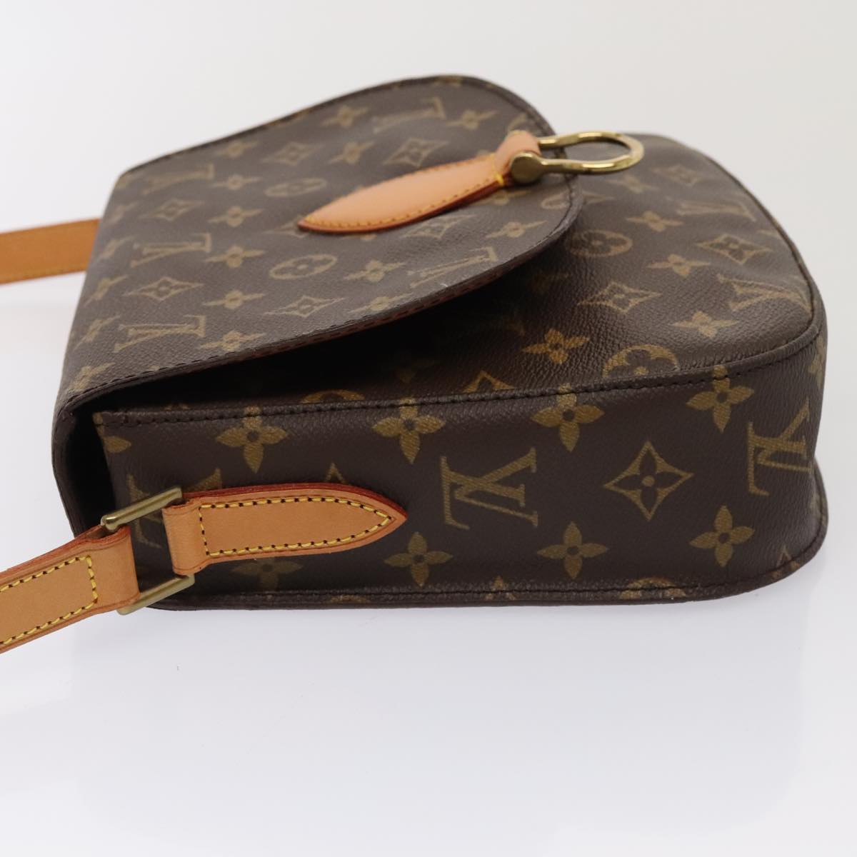 LOUIS VUITTON Monogram Saint Cloud GM Shoulder Bag M51242 LV yk14783