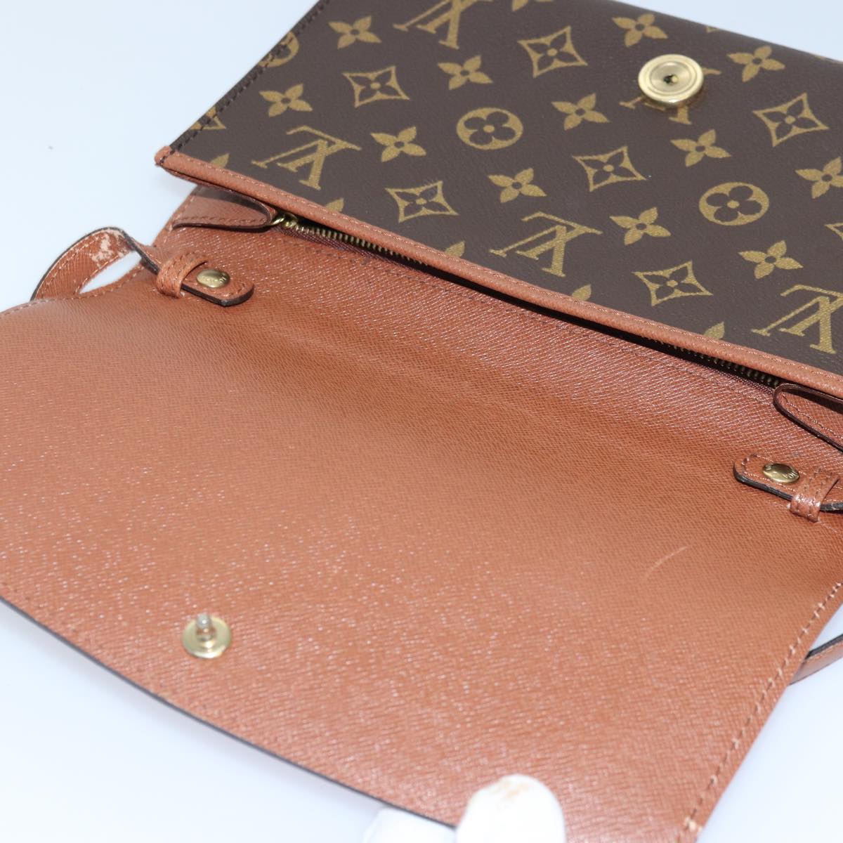 LOUIS VUITTON Monogram Bordeaux 24 Shoulder Bag M51798 LV yk14787