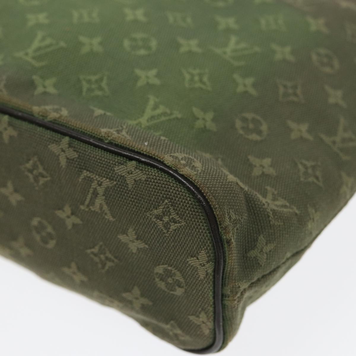 LOUIS VUITTON Monogram Mini Lucille PM Hand Bag TST Khaki M92682 LV yk14803