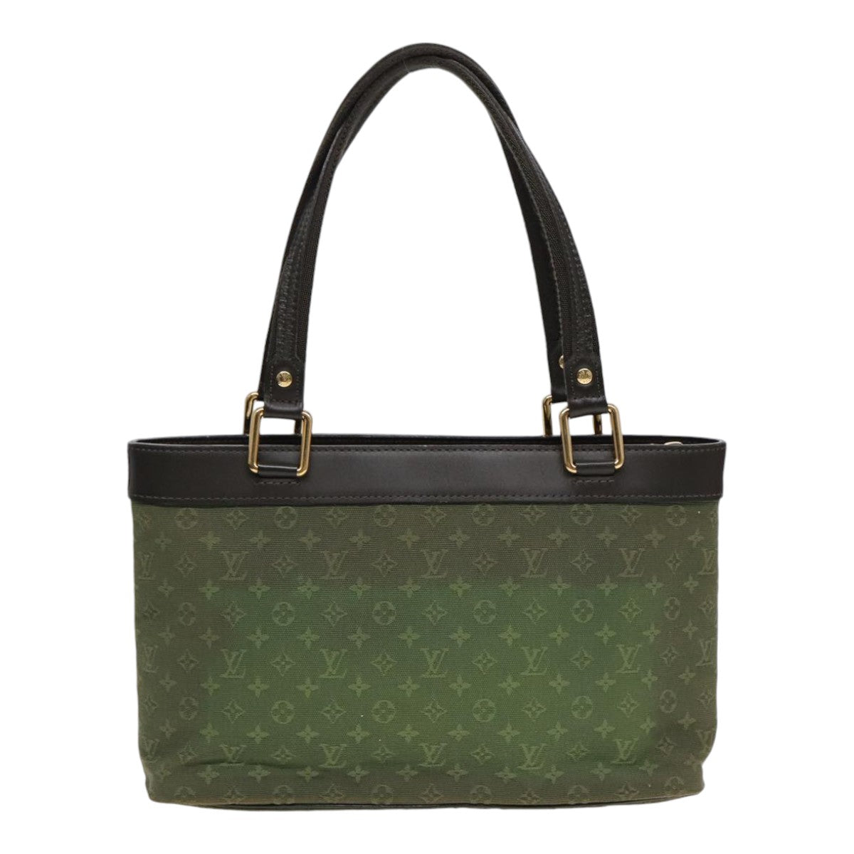 LOUIS VUITTON Monogram Mini Lucille PM Hand Bag TST Khaki M92682 LV yk14803
