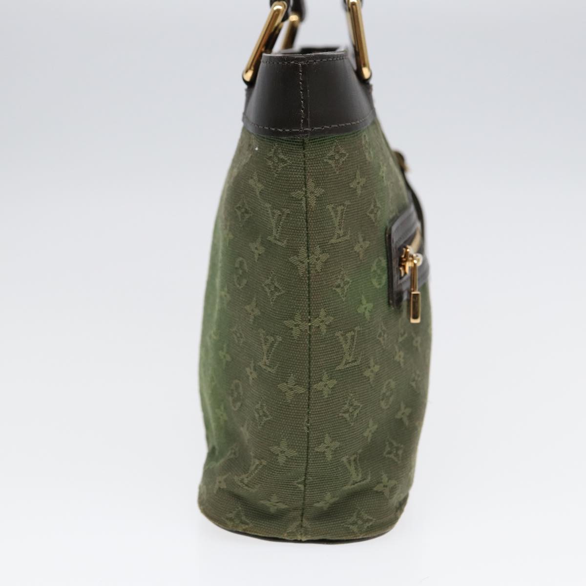 LOUIS VUITTON Monogram Mini Lucille PM Hand Bag TST Khaki M92682 LV yk14803