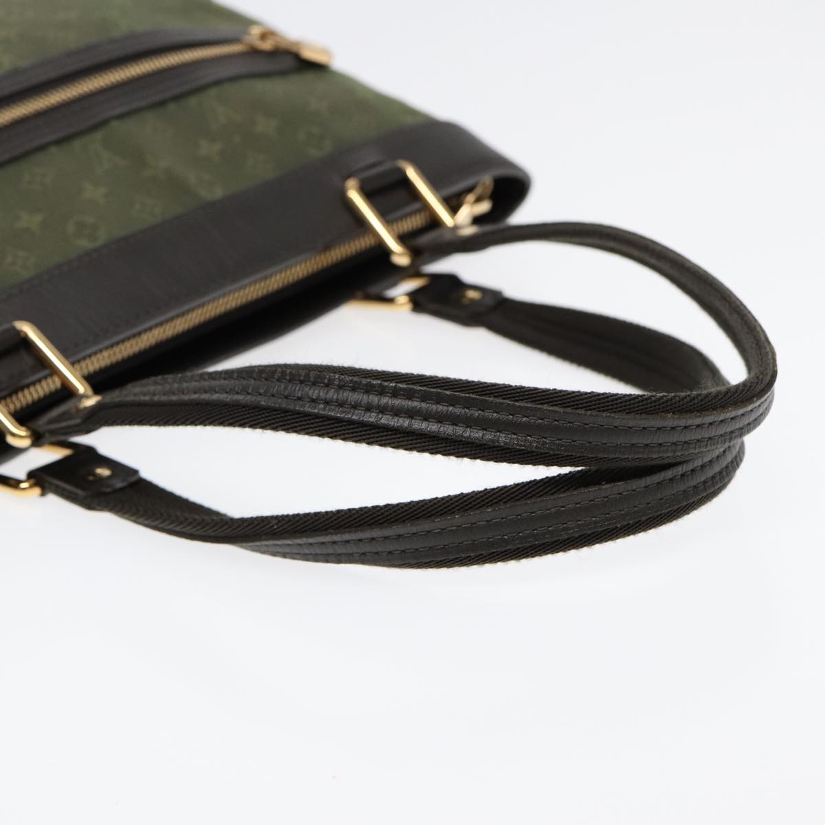 LOUIS VUITTON Monogram Mini Lucille PM Hand Bag TST Khaki M92682 LV yk14803
