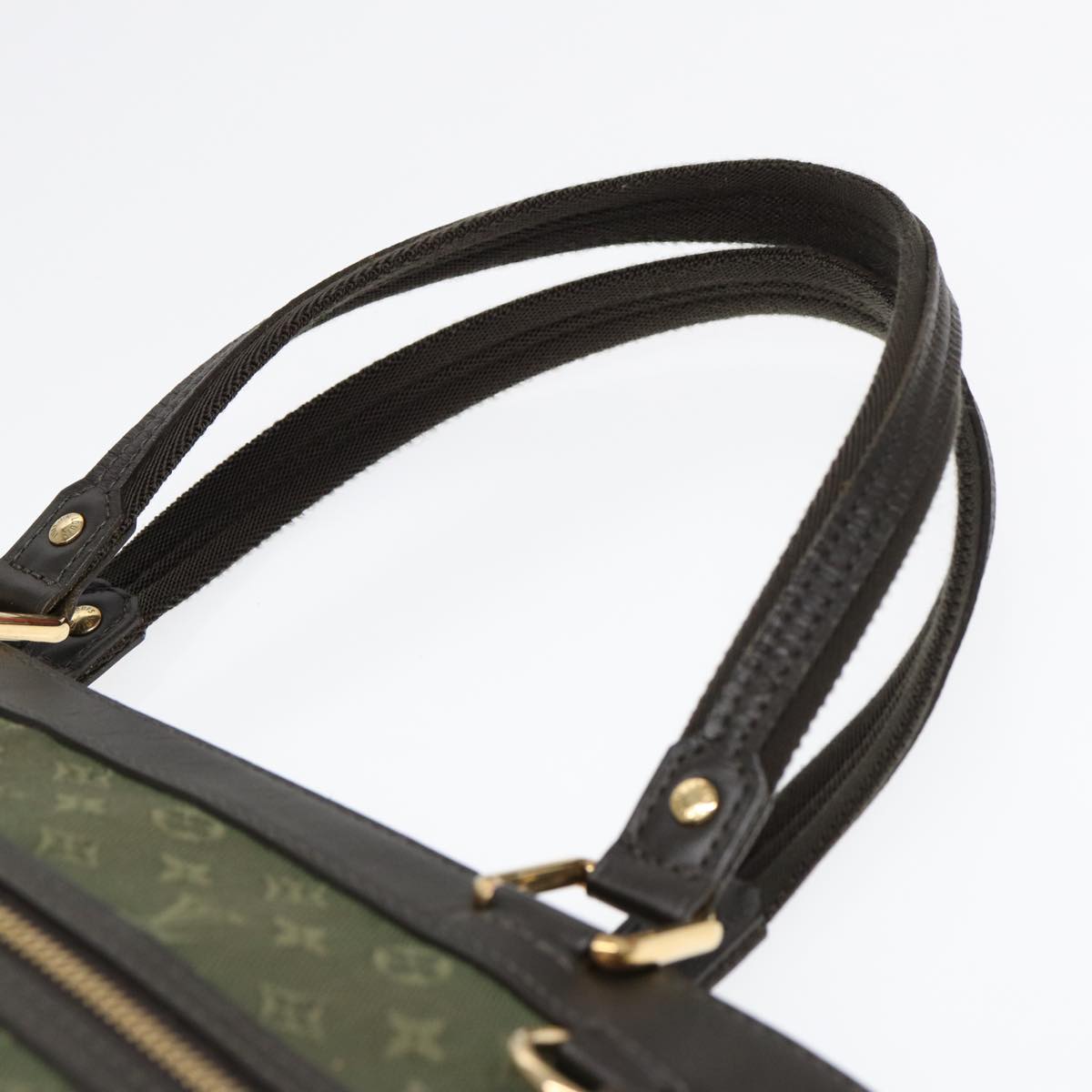 LOUIS VUITTON Monogram Mini Lucille PM Hand Bag TST Khaki M92682 LV yk14803