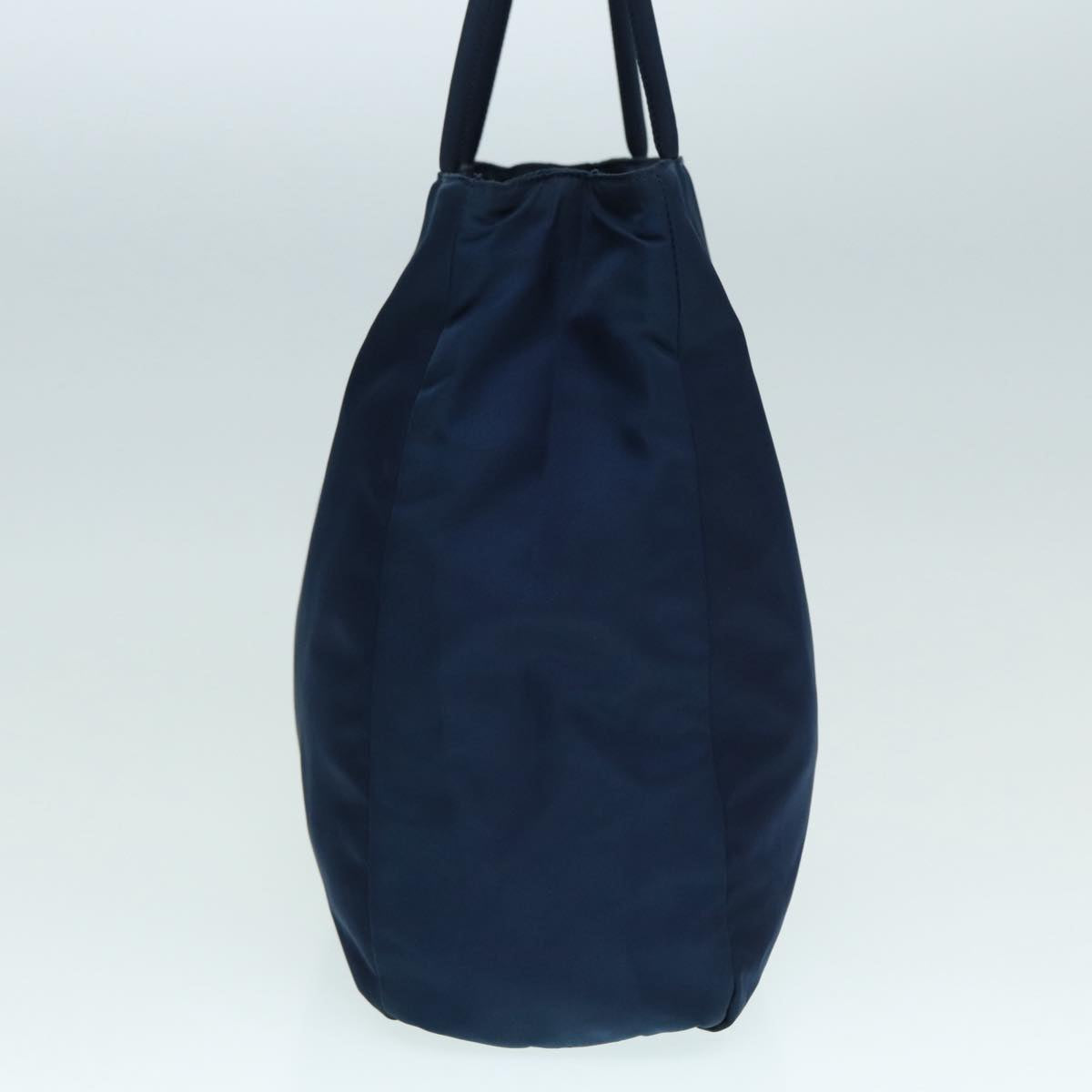 Luxury Prada Hand Bag Nylon Navy Silver  yk14804
