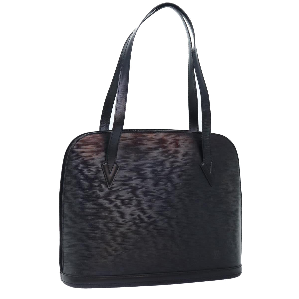 LOUIS VUITTON Epi Lussac Shoulder Bag Black M52282 LV yk14806