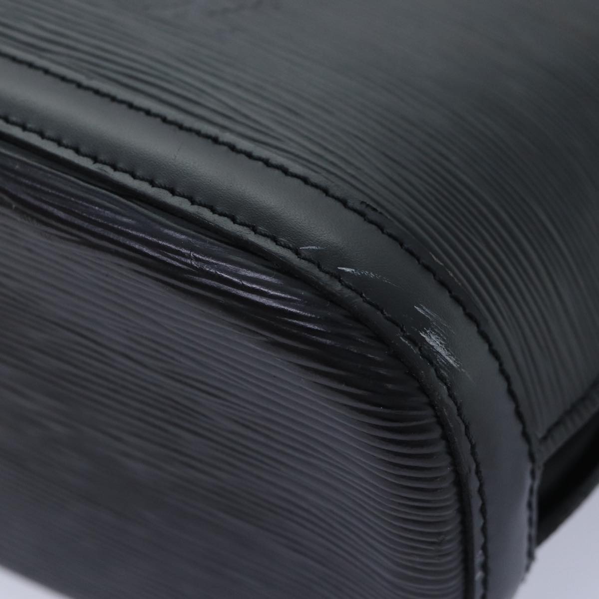 LOUIS VUITTON Epi Lussac Shoulder Bag Black M52282 LV yk14806