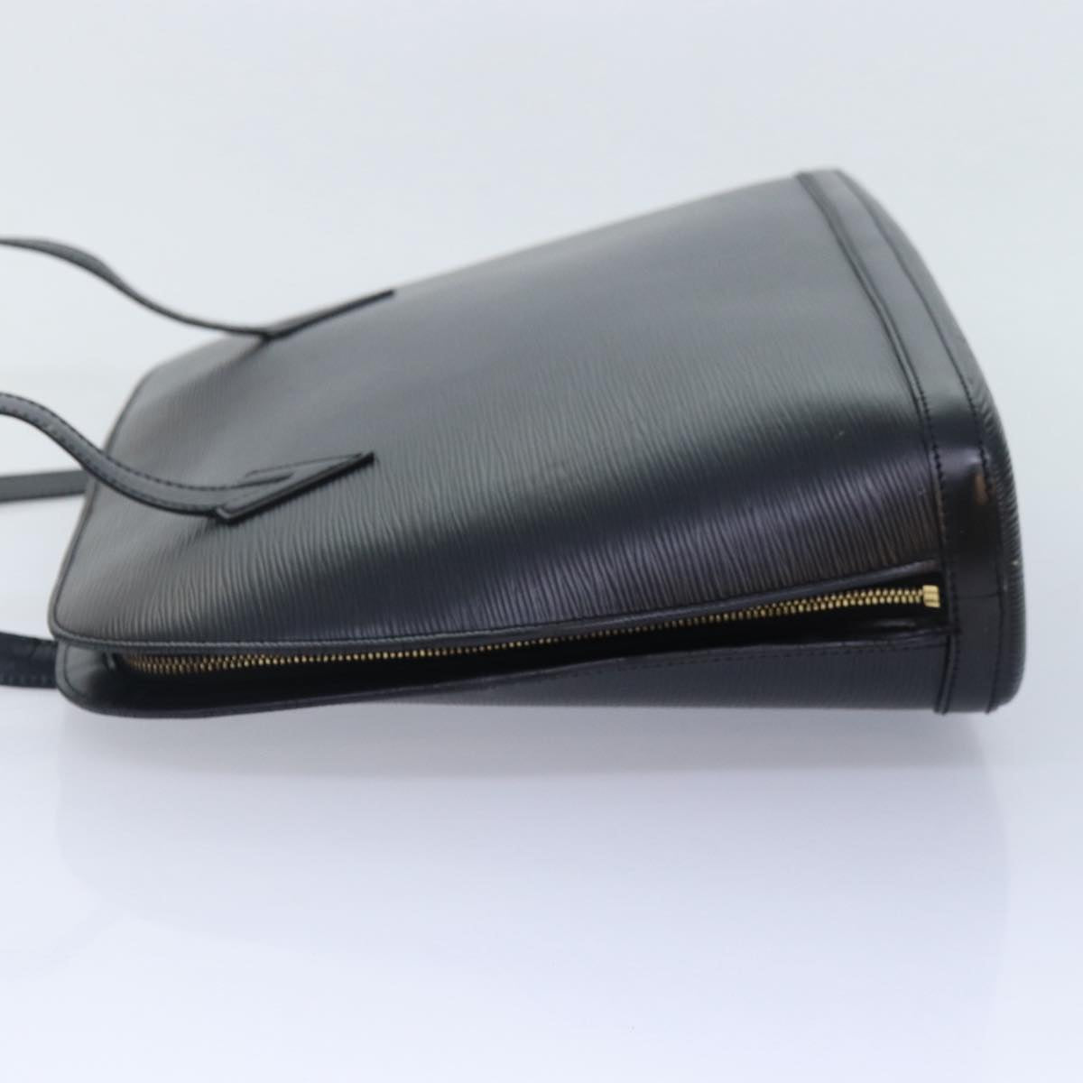 LOUIS VUITTON Epi Lussac Shoulder Bag Black M52282 LV yk14806