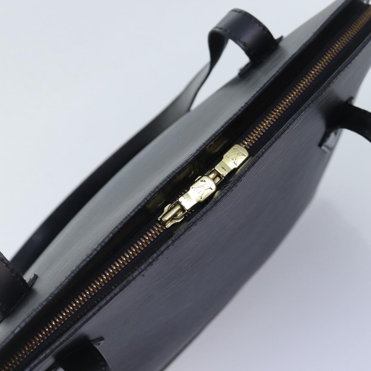 LOUIS VUITTON Epi Lussac Shoulder Bag Black M52282 LV yk14806