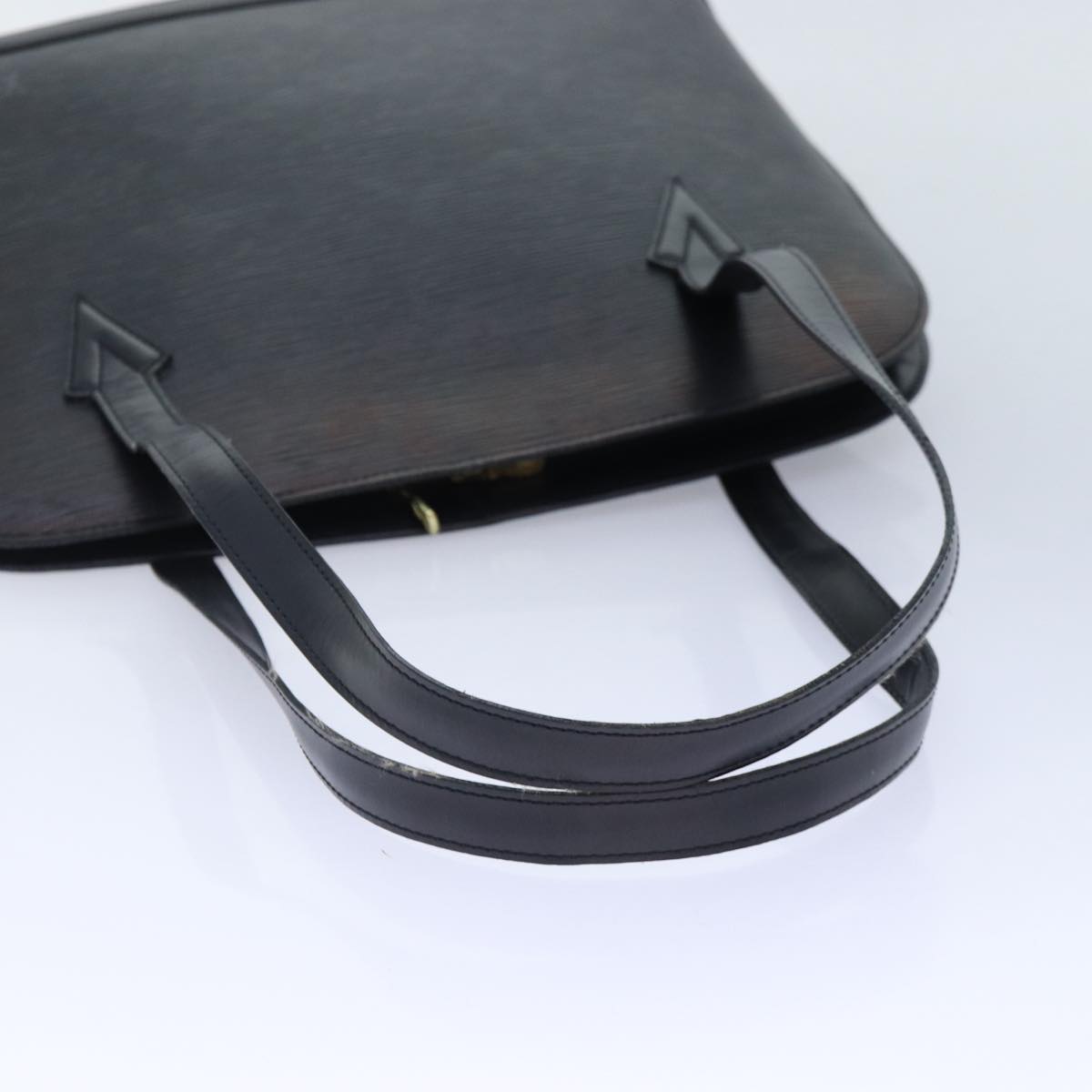 LOUIS VUITTON Epi Lussac Shoulder Bag Black M52282 LV yk14806
