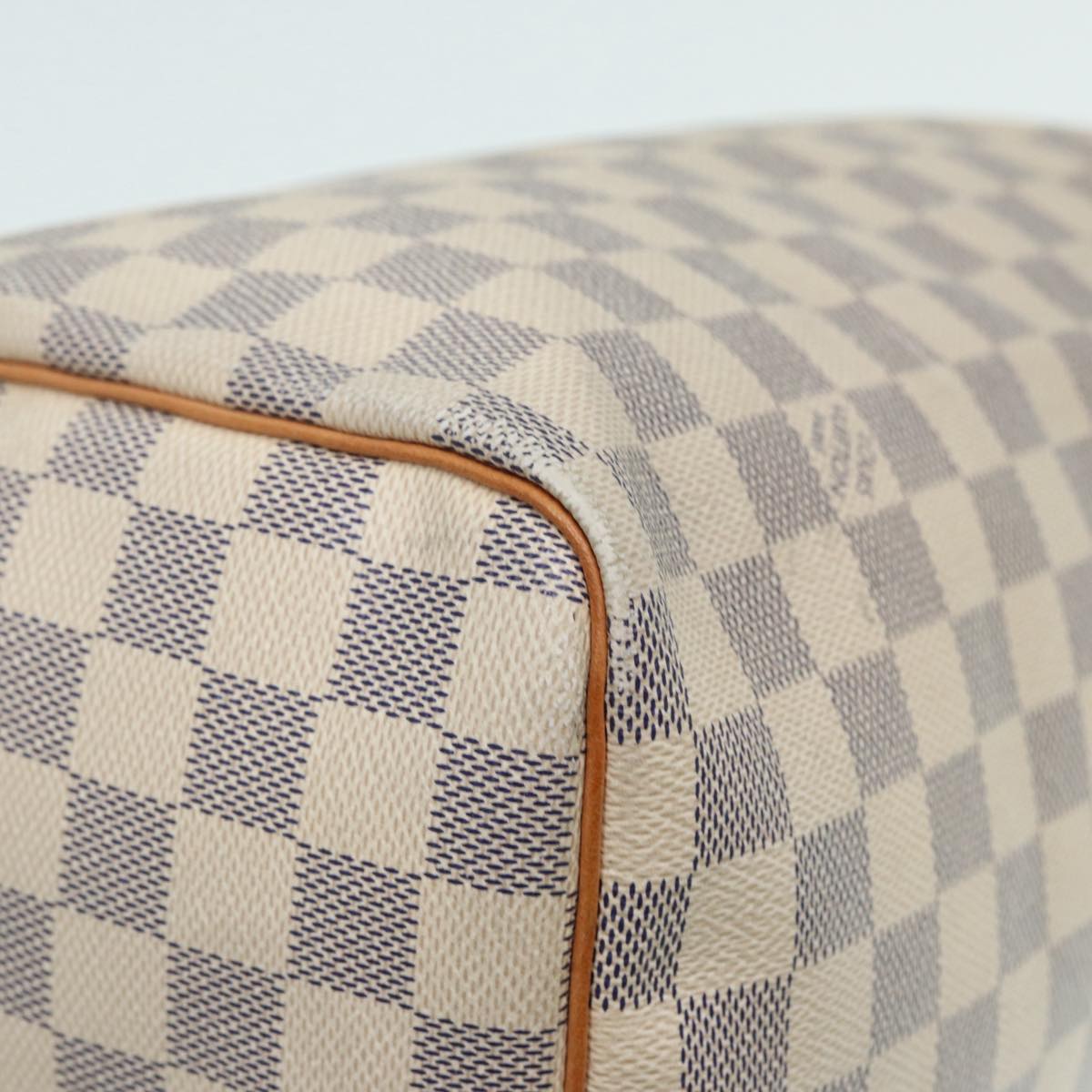 LOUIS VUITTON Damier Azur Speedy 30 Hand Bag N41533 LV yk14823