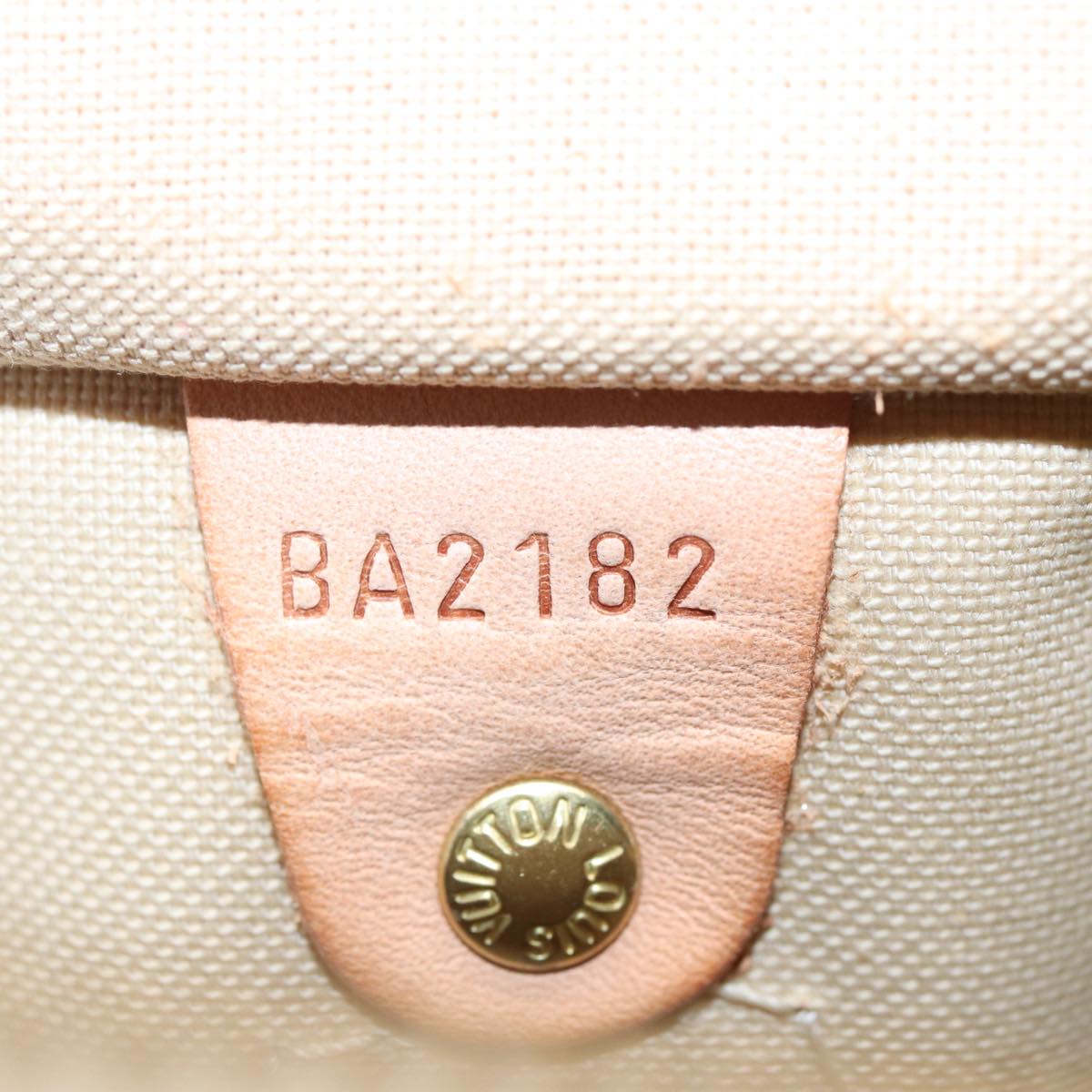 LOUIS VUITTON Damier Azur Speedy 30 Hand Bag N41533 LV yk14823