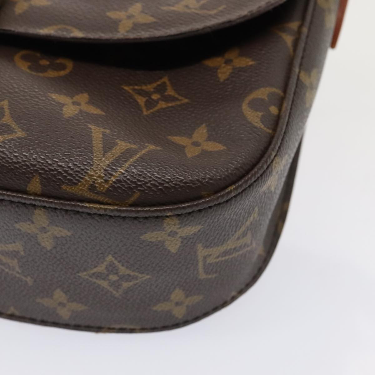 LOUIS VUITTON Monogram Saint Cloud GM Shoulder Bag M51242 LV yk14834