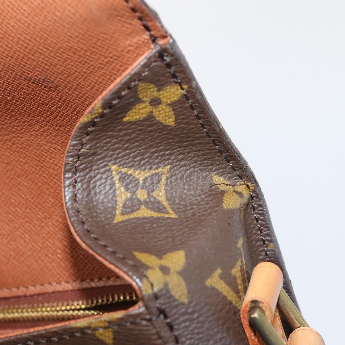 LOUIS VUITTON Monogram Saint Cloud GM Shoulder Bag M51242 LV yk14834