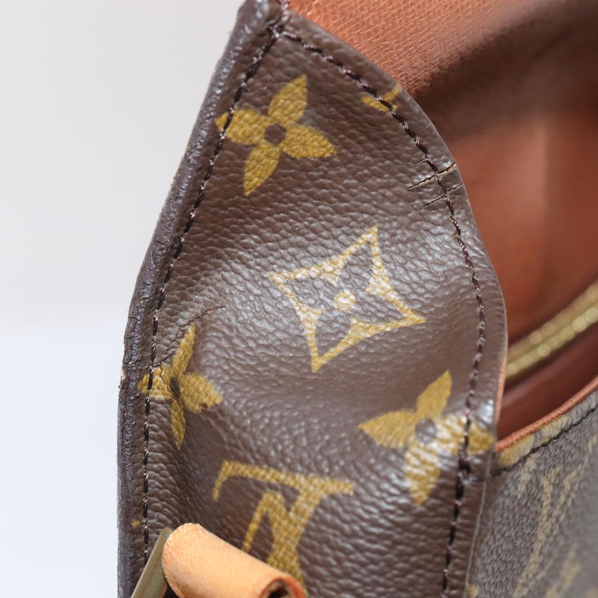 LOUIS VUITTON Monogram Saint Cloud GM Shoulder Bag M51242 LV yk14834