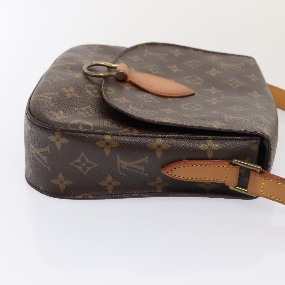 LOUIS VUITTON Monogram Saint Cloud GM Shoulder Bag M51242 LV yk14834
