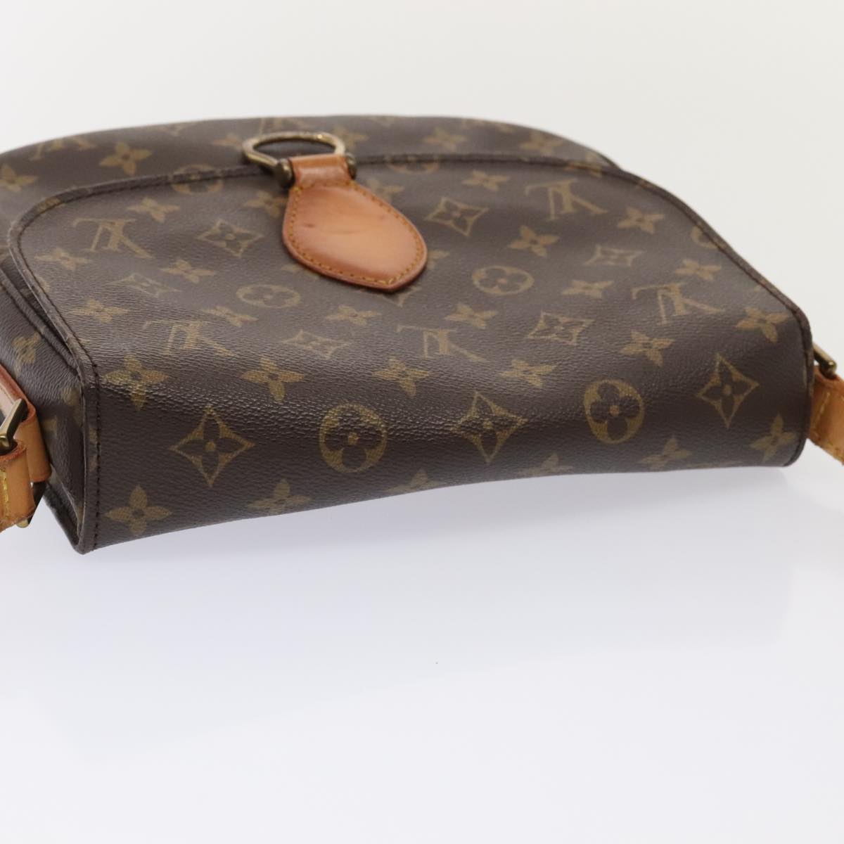 LOUIS VUITTON Monogram Saint Cloud GM Shoulder Bag M51242 LV yk14834