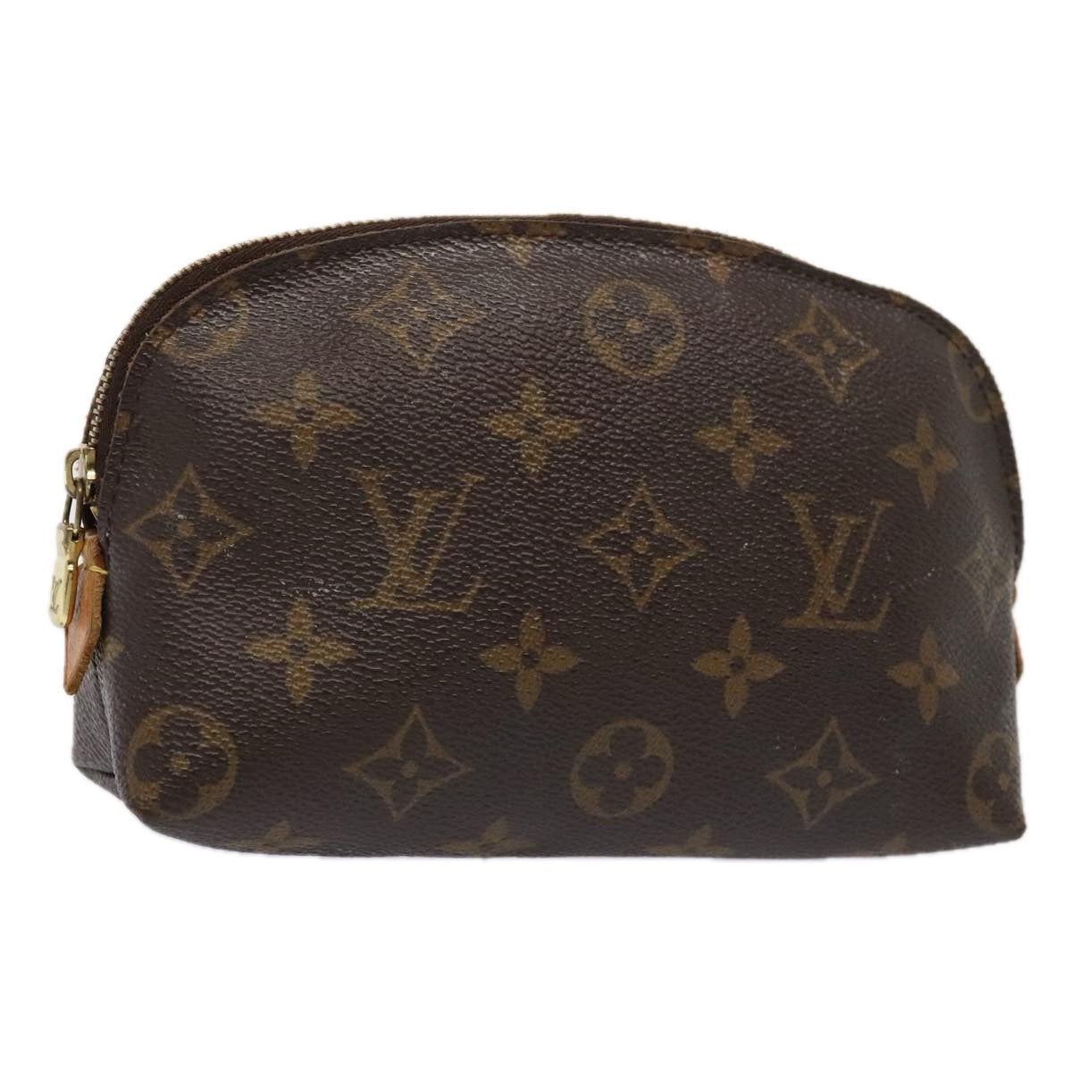 LOUIS VUITTON Monogram Pochette Cosmetic PM Cosmetic Pouch M47515 yk14839